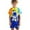 Blue-g, variant on Kids Swimsuits Boys 4T Boys And Girls Swimsuits Two Piece Rash Guard Set Short Sleeve Bathing Suit Liner Swimwear With Sun Proection,4-5 Years
