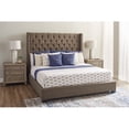 thumbnail image 5 of Lane Furniture Manhattan 61" Farmhouse Fabric 4/6 UPH Bed in Brown, 5 of 6