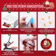 thumbnail image 4 of Christmas Sublimation Ornament with Red String Double Sides Sublimation Ornament Blanks  Lightweight Sublimation Blanks Ornaments Bulk for Decoration Christmas  Tree Halloween, 4 of 9