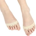 thumbnail image 4 of Toe socks women socks for heels Toe socks pads with non-slip Half socks for Oxfords,Flat,Pumps High Heels, 4 of 6
