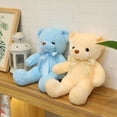 thumbnail image 3 of Bamboohart Weighted Stuffed Animals 30cm Bear Design Weighted Plush Soft Texture Versatile Gift Cute Stuff Yellow, 3 of 4