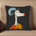 thumbnail image 5 of Whimsical 18x18in Throw Pillow Covers Set of 2 - Colorful Abstract Patterns for Couch Bed Car - Playful Design with Cheerful Vibes, 5 of 8