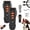 2PCS-Black, variant on Anti Barking Device, Rechargeable Pet Gentle Trainer Ultrasonic for Dogs, 3 Training Modes No Barking Device for Small Medium Large Dog Indoor & Outdoor (Gray)