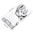 thumbnail image 2 of BESTYASH 1 Set Drawer Lock With Rectangular Shape For Cabinet Doors Security, 2 of 5