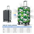 thumbnail image 2 of Travel Luggage Cover Protector - soccer Football ball green grass Anti-Scratch Suitcase Covers Fits 18-32 Inch Luggage, 2 of 5