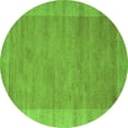 thumbnail image 1 of Ahgly Company Indoor Round Abstract Green Contemporary Area Rugs, 8' Round, 1 of 1