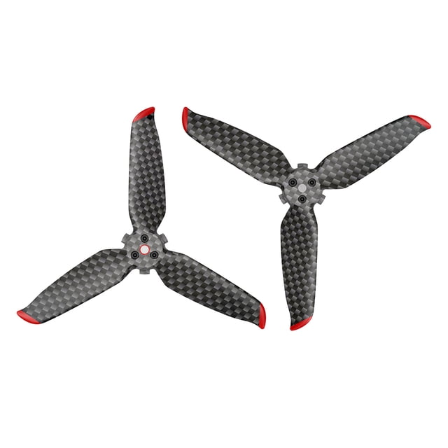 Control remoto Drone Fibra de carbono Propulsor de fibra rápida Quadcopter Propellers Reemplazo de aeronaves de alta dureza para DJI FPV 1 par Sweethay EL006185-01