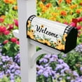 thumbnail image 3 of Sunflower Mailbox Covers Magnetic Standard Size 21" X 18" Spring Summer Floral Welcome Mailbox Wraps Post Letter Box Cover for Garden Yard Home Decor Outdoor Decorations, 3 of 6
