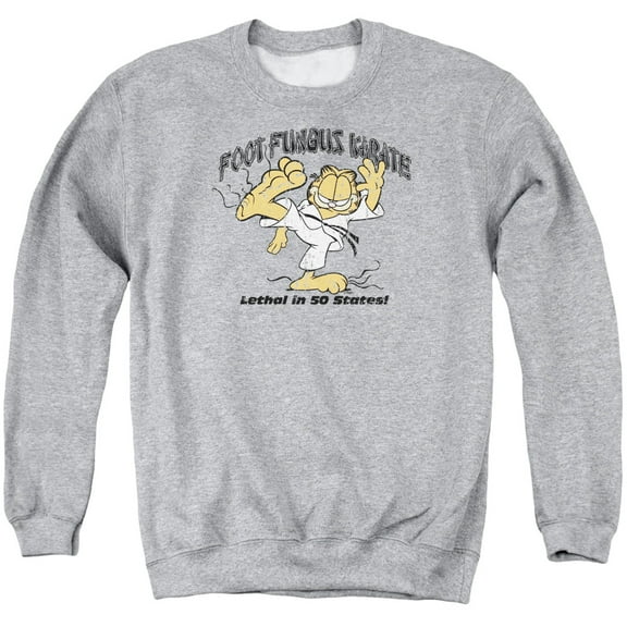 Garfield - Foot Fungus Karate - Crewneck Sweatshirt - XXX-Large