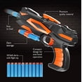 thumbnail image 4 of Hover Shot Shooting Toy for Kids - Ball Target Game for Nerf Gun - Cool Birthday Gifts Toys for Boys Age 6+ Year Old Boy Best Teenage Gift Idea - Gun, Targets & Darts - Powered by Plug or Batteries, 4 of 5