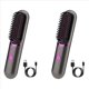 thumbnail image 2 of 2X Cepillo Alisador de Pelo Inalámbrico, Cepillo Alisador de Calentamiento Rápido, Rizador de Pelo Ajustable de Tercer Engranaje, Peine Calefactor Portátil, 2 of 10