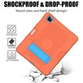thumbnail image 4 of ELEHOLD Rugged Hybrid Case for iPad Pro 11 inch 2022/2021/2020/2018  Air 5th/4th Gen 10.9 Hard PC+Soft Silicone Shockproof Protective Hidden Kickstand Pencil Holder Full Body Case,E, 4 of 5