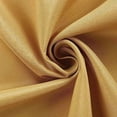 thumbnail image 6 of BalsaCircle 60" x 126" Polyester Rectangular Tablecloth Gold, 6 of 8
