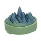 thumbnail image 3 of Quemador de incienso de montaña, soporte para espiral de incienso, decoración, regalo con fragancia y tapa. Verde, 3 of 9