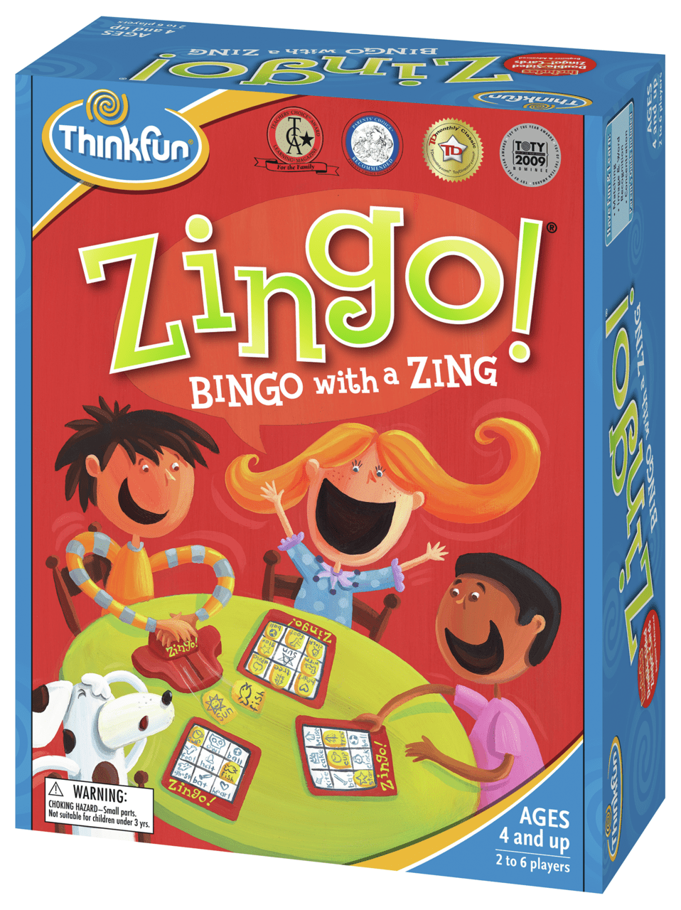 ThinkFun Zingo! Family Board Game