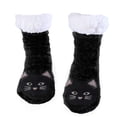 thumbnail image 1 of Chaussettes Pantoufles Duveteuses pour Femmes Confortables Chaudes d'Hiver Design Chat Animal Non - Confort Intérieur Extérieur, 1 of 5
