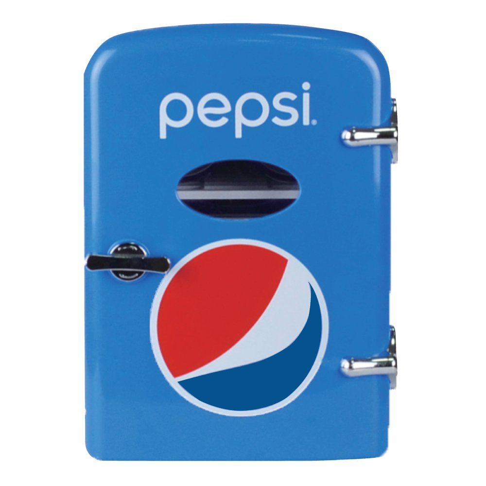 Pepsi Portable 6can Mini Fridge, MIS133PEP, BLUE