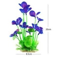 thumbnail image 6 of sunsanly Artificial Water Plants with Sturdy Base Realistic Looking Eco-friendly Vibrant Color Simulation Plants Model Ornament Aquarium Water Fake Plant, 6 of 8