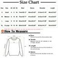 thumbnail image 2 of Kaemgyyd Tops for Women Trendy Long Sleeve V Neck Button T Shirt Casual Fashion Striped Tunic Tee with Pockets, 2 of 3
