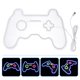 thumbnail image 2 of 1pc Home Creative Game Controller Controller Lámpara Game Controller Modeling Neon Lamp, 2 of 5