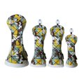 thumbnail image 4 of Housse de Tête de Club de Golf Anti-Rayures Étui de Protection pour Club de Golf 4 Pcs Jaune, 4 of 8
