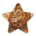thumbnail image 2 of Star Shaped Energy Saving Night Light Living Room Night Light, Bedroom Night Light, Corridor Night Light, Study Night Light Prairie Brown Lion, 2 of 6