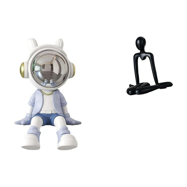 Estatua de , figura de escritorio, escultura abstracta de resina, adorno para estante, arte moderno, ideal para el hogar, la oficina, estant