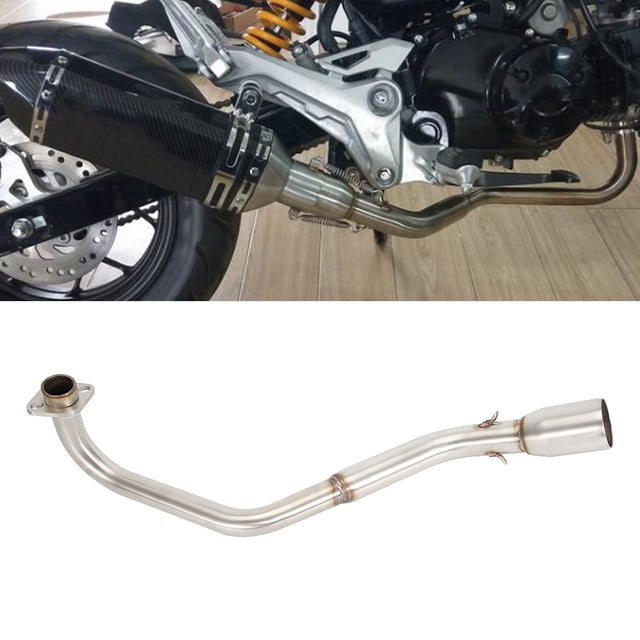 Tubo De Ventilación Modificación De Motocicleta Escape Enlace Medio Ajuste