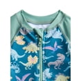 thumbnail image 2 of Character Baby Boy Rash Guard Swimsuit, One- Piece, Size 0/3M-12M, 2 of 3