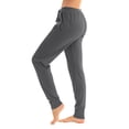 thumbnail image 2 of Trgacdwlo Pajama Pants for Women Baggy Joggers Womens Pajama Bottoms with Pocket Elastic Waist Drawstring Loungwear Women's Sleep Pants Gray XL, 2 of 6