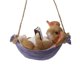 thumbnail image 2 of Cute Rabbit Swing Hanging Statue Landscape Swing Rabbit Dog Cat Swing Dragon Swing Owl Resin Sculpture Swing Sculpture, 2 of 5