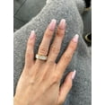 thumbnail image 6 of Sicily - Channel Set Emerald Cut Diamond Eternity Band, 6 of 6