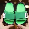 thumbnail image 5 of Toddler Little Kids Summer Sandals Non-Slip Boy Girl Slide Lightweight Beach Water Shoes Shower Pool Slippers, 5 of 6