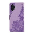 thumbnail image 7 of Dteck Compatible with Galaxy A52 Case, Folio Magnetic Hand Strap Case, Wallet Card Slot Bling Love Flower Pattened Diamond Crystal Case With Kickstand for Samsung Galaxy A52 5G/4G,
Purple, 7 of 7