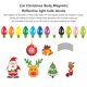 thumbnail image 2 of Scienceny Pegatina de bombilla de luz de coche de Navidad, ambientes de fiesta decorativos, calcomanía de coche para refrigerador de Navidad, Automoción decorativa y accesorios, 2 of 6