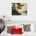 thumbnail image 5 of Nawypu  Vintage Landscape Wall Art Room Decor, Framed Canvas Wall Art, Abstract Lakeside Wall Art Painting Prints, Rustic Farmhouse Wall Decor, Bathroom Bedroom Office Wall Decor, 5 of 5