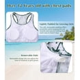 thumbnail image 5 of Aideaone Girls Swimsuit 3 Piece Bathing Suit UPF 50+ Beach Tankini Sets Girls' Racerback Swimwear with Shorts 8-15 Years, 5 of 7