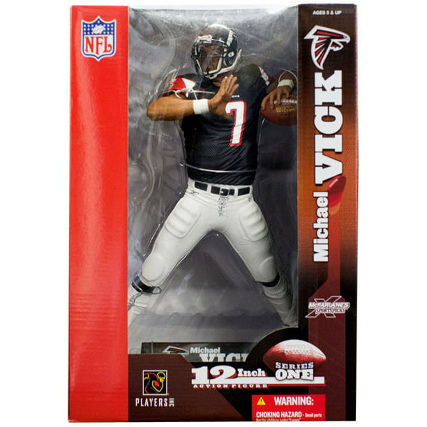 McFarlane NFL Sports Picks 12 Inch Deluxe Michael Vick Action Figure [Black Jersey]
