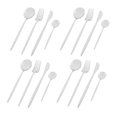 thumbnail image 4 of Juego de cubiertos cubiertos antideslizantes resistentes a la oxidación de 24 piezas para la cena, 4 of 7