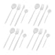 thumbnail image 2 of Juego de vajilla de 24 piezas, cuchillo de acero inoxidable, tenedor, cuchara, cubiertos para cena, fiesta, plata, 2 of 14
