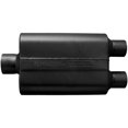 thumbnail image 2 of Flowmaster 9430402 40 Delta Flow Muffler - 3.00 Center In / 2.50 Dual Out - Aggressive Sound, 2 of 3
