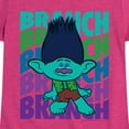 thumbnail image 3 of Trolls - Branch Stacked - Toddler & Youth Girls Short Sleeve Graphic T-Shirt, 3 of 5