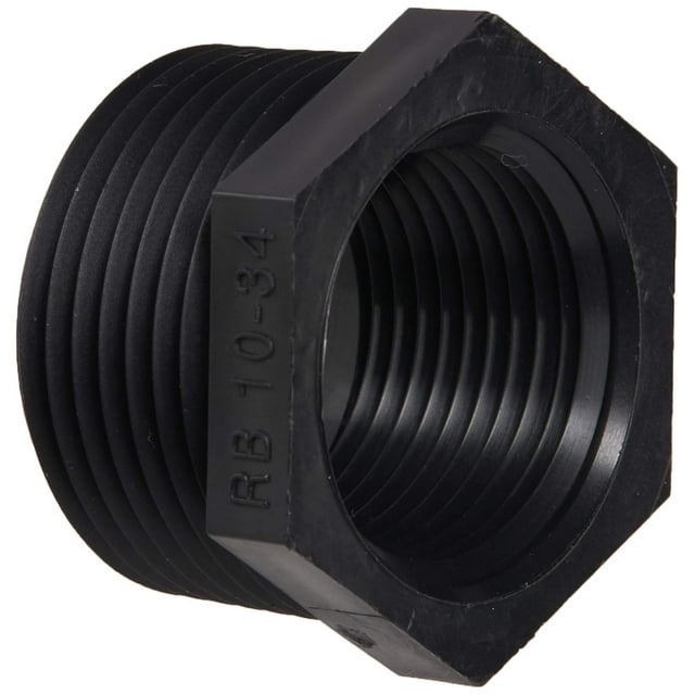 Buje reductor de tuberías Green Leaf RB 10-34 P, 1 x 3/4 pulgadas