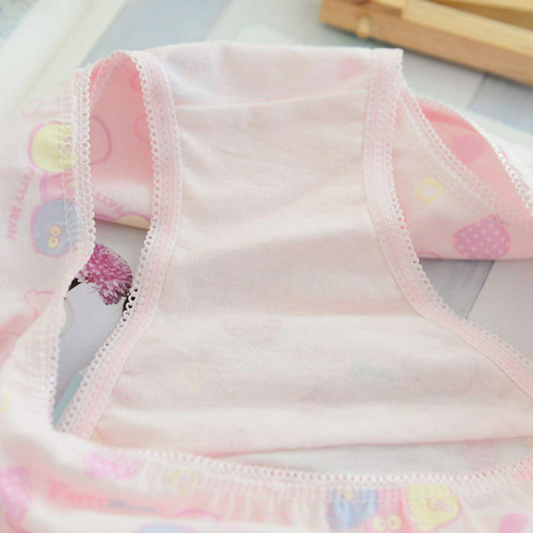 3 Pcs/lot Cotton Girls Underwear Casual Children's Breathable