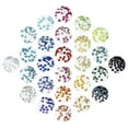 thumbnail image 5 of John Bead 1000-Piece 6mm (SS28) | Crystal AB Acrylic Round Flat Back Rhinestones, 5 of 5