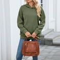 thumbnail image 4 of Timegard Sweatshirts for Women Hoodies Long Sleeve Loose Comfy Casual Pullover Pockets Fall Fashion, 4 of 7