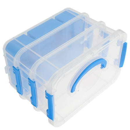 Hytrove Plastic Portable Organizer Case for Baking Supplies and Craft Items Storage, 1 Piece Storage Solution