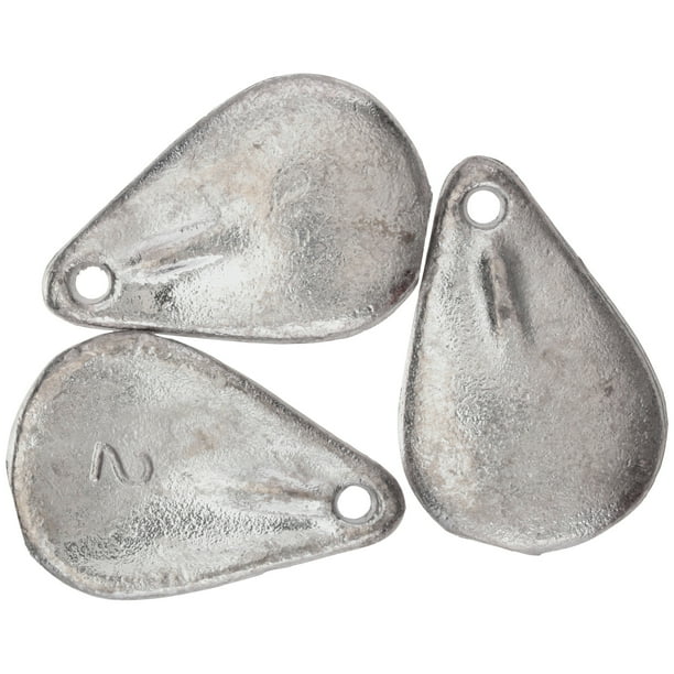 Bullet Weights® SPO224 Lead Spoon Sinker Size 2 oz Fishing Weights
