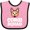 Pink and Black, variant on Inktastic Dog Corgi Squad Boys or Girls Baby Bib