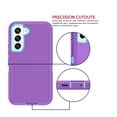 thumbnail image 6 of 6.1" Galaxy S22 5G Cases, Njjex Heavy Duty Shockproof Protective Case for Galaxy S22 (6.1 Inch) with Tempered Glass Screen Protector - Purple, 6 of 7